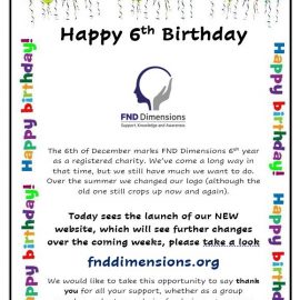 Happy 6th Birthday FND Dimensions