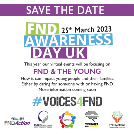 FND Awareness Day UK – March 25th 2023